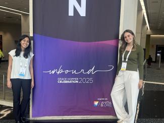 Two SoC Students Attend the Grace Hopper Celebration 2025 Conference