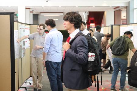 Graduate students participating at 2025 SoC Research Day 