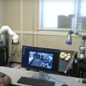 Robots being train to help processes foods.